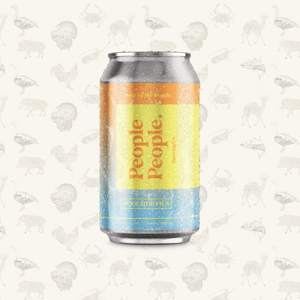 PPB poolside pils can